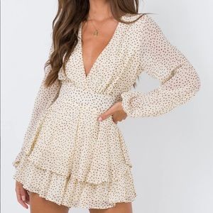 NWT Princess Polly String of Love Romper